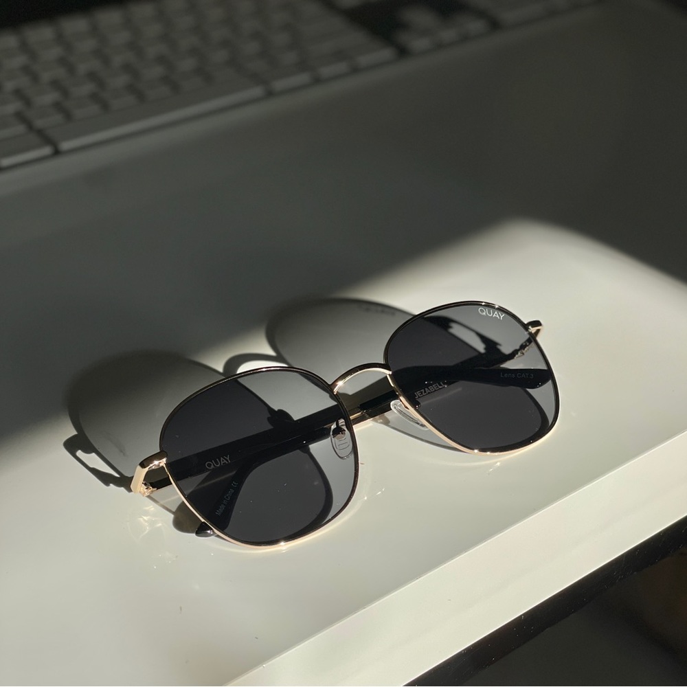 Quay Australia Jezabell 57mm Round Sunglasses